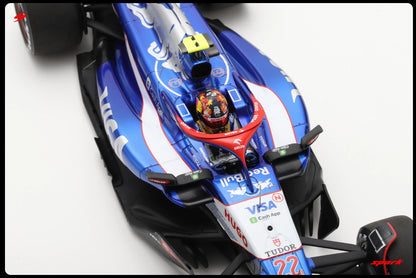 18S985 Spark 1:18 Visa Cash App RB Formula One Team VCARB 01 #22 TBC Saudi Arabia Saudi Arabian GP2024 Yuki Tsunoda