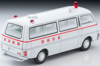 LV-N Big City 01 TOMYTEC Tomica 1:64 Nissan Caravan Ambulance (Shibuya Hospital) from Big City Part III Episode 7 Fugitive Runway 327929