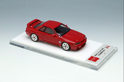 [ Back-order ] Make Up EIDOLON EM411 1:43 Nissan Skyline GT-R (BNR32) Gr.A 1991 Red