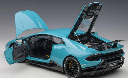 [ Back-order ] AUTOart 12077 1:12 Lamborghini Uracan Performante Light Blue