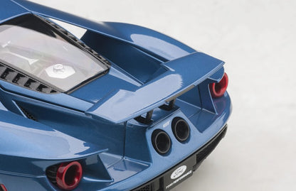 72942 AUTOart 1:18 Ford GT 2017 Metallic Blue model cars