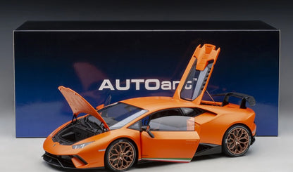 [ Back-order ] AUTOart 12076 1:12 Lamborghini URACAN PERFOMANTE Matte Orange