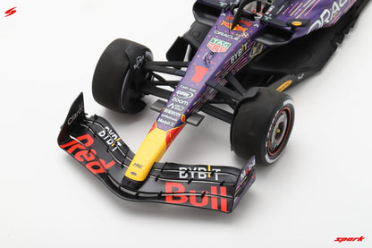 18S972 Spark 1:18 Oracle Red Bull Racing RB19 #1 Winner, Las Vegas Grand Prix 2023, M. Verstappen