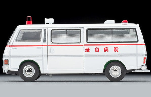 LV-N Big City 01 TOMYTEC Tomica 1:64 Nissan Caravan Ambulance (Shibuya Hospital) from Big City Part III Episode 7 Fugitive Runway 327929