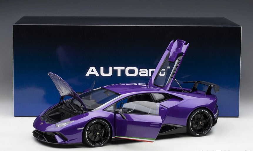 [ Back-order ] AUTOart 12078 1:12 Lamborghini Uracan Performante Pearl Purple