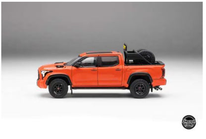 DTG0024-SO GCD Gaincorp Products 1:64 Toyota Tundra TRD PRO Solar Octane DiecastTalk Special Order