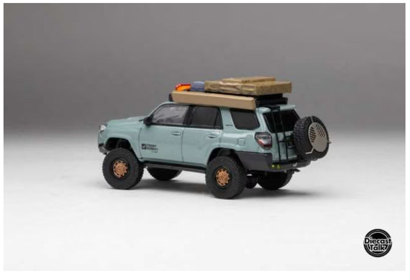 DTG0015-FR GCD Gaincorp Products 1:64 Toyota 4Runner TRD PRO Overland Lunar Rock Ltd 1008 pcs Diecasttalk custom order