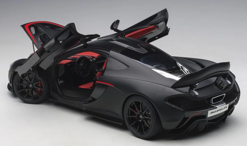 [ Back-order ] AUTOart 12241 1:12 McLaren P1 Matte Black / Red