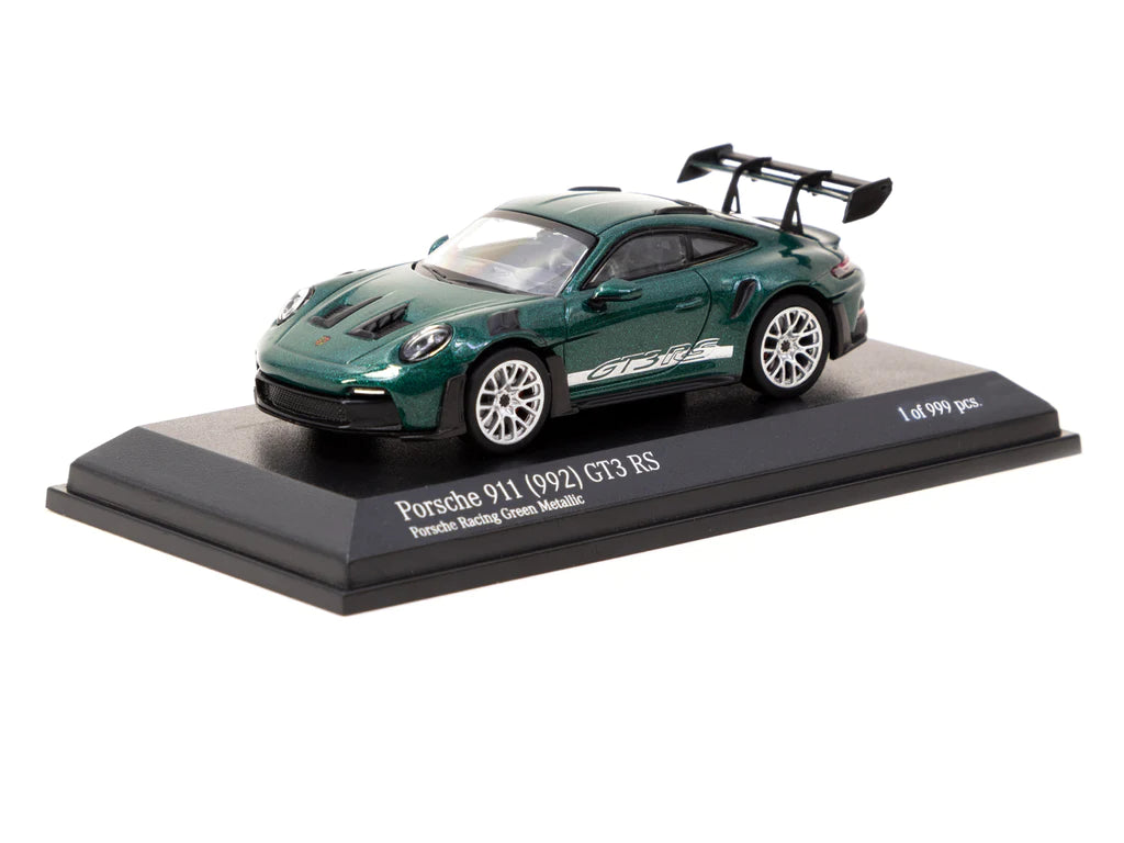 [ Back-order ] Tarmac Works T64MC-005-GR 1:64 Porsche 911 (992) GT3 RS Porsche Racing Green Metallic