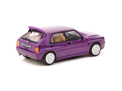 [ Back-order ] Tarmac Works T64R-TL049-VI 1:64 Lancia Delta HF integrale Viola