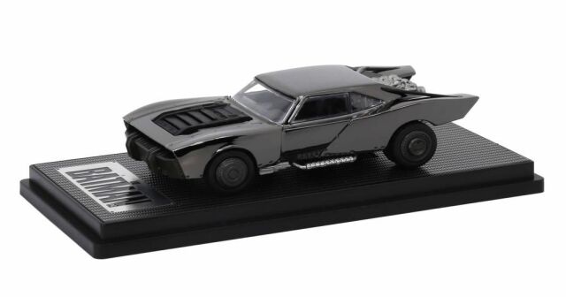 [ Back-order ] Tiny THEBATMAN003 1:64 The Batman Batmobile black chrome without lightings model car