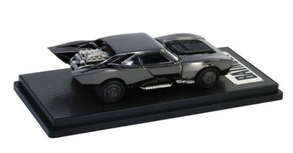 [ Back-order ] Tiny THEBATMAN003 1:64 The Batman Batmobile black chrome without lightings model car