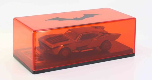 [ Back-order ] Tiny THEBATMAN003 1:64 The Batman Batmobile black chrome without lightings model car