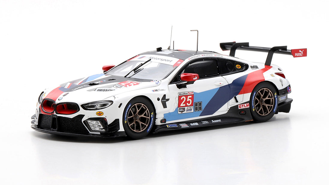 [ Back-order ] TSM TSM430469 1:43 BMW M8 GTE IMSA Petit Le Mans 2019 GTLM 3rd place #25 BMW Team RLL model car