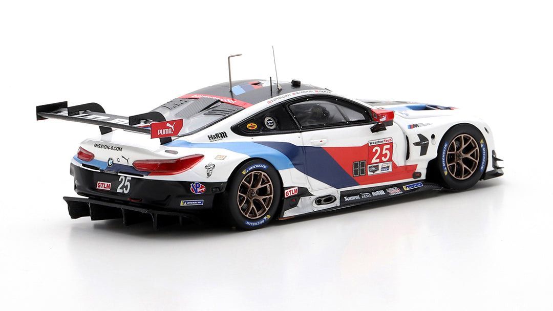 [ Back-order ] TSM TSM430469 1:43 BMW M8 GTE IMSA Petit Le Mans 2019 GTLM 3rd place #25 BMW Team RLL model car