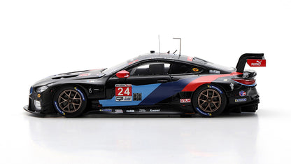 [ Back-order ] TSM TSM430470 1:43 BMW M8 GTE IMSA Laguna Seca 2019 GTLM 2nd place #24 BMW Team RLL model car