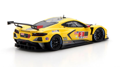 [ Back-order ] TSM TSM430550 1:43 Chevrolet Corvette C8.R IMSA Daytona 24 Hours 2021 GTLM winner #3 model car