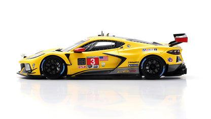[ Back-order ] TSM TSM430550 1:43 Chevrolet Corvette C8.R IMSA Daytona 24 Hours 2021 GTLM winner #3 model car