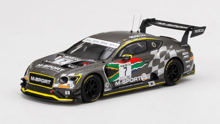 [ Back-order ] TSM TSM430566 1:43 Bentley Continental GT3 Intercontinental GT Challenge Kyalami 9 Hours 2020 #7 M-Sport model car