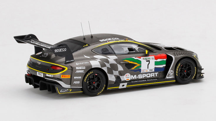 [ Back-order ] TSM TSM430566 1:43 Bentley Continental GT3 Intercontinental GT Challenge Kyalami 9 Hours 2020 #7 M-Sport model car