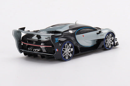 [ Back-order ] TSM TSM430593 1:43 Bugatti Vision Gran Turismo Silver model car