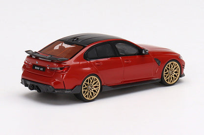 [ Back-order ] TSM TSM430600 1:43 BMW M3 M Performance (G80) Toronto Red Metallic model car