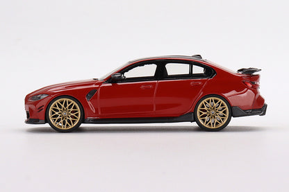 [ Back-order ] TSM TSM430600 1:43 BMW M3 M Performance (G80) Toronto Red Metallic model car