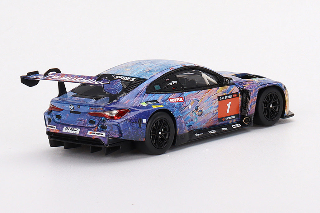 [ Back-order ] TSM TSM430610 1:43 BMW M4 GT3 Mugello 12 Hours 2022 winner #1 ST Racing model car