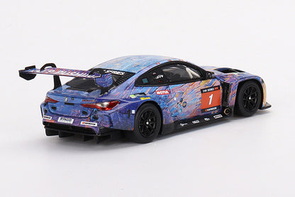 [ Back-order ] TSM TSM430610 1:43 BMW M4 GT3 Mugello 12 Hours 2022 winner #1 ST Racing model car