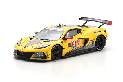[ Back-order ] TSM TSM430639 1:43 Chevrolet Corvette C8.R IMSA Daytona 24 Hours 2022 #3 Corvette Racing model car