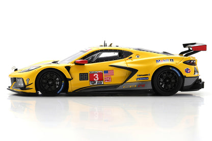 [ Back-order ] TSM TSM430641 1:43 Corvette C8.R IMSA Sebring 12 Hours 2022 GTD PRO Winner #3 Corvette Racing model car