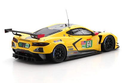 [ Back-order ] TSM TSM430642 1:43 Corvette C8.R WEC Sebring 1000 Miles 2022 GTE PRO 2nd Place #64 Corvette Racing model car