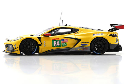 [ Back-order ] TSM TSM430642 1:43 Corvette C8.R WEC Sebring 1000 Miles 2022 GTE PRO 2nd Place #64 Corvette Racing model car