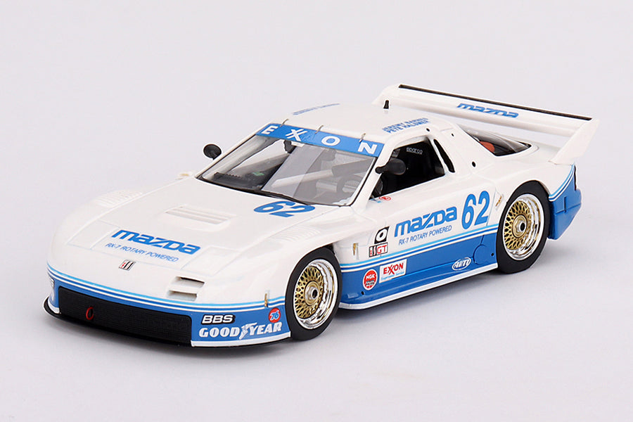 [ Back-order ] TSM TSM430656 1:43 Mazda RX-7 GTO IMSA Road America 1991 2nd place #62 Mazda Motorsport model car