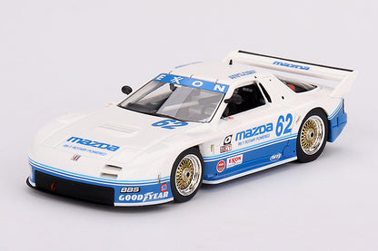 [ Back-order ] TSM TSM430656 1:43 Mazda RX-7 GTO IMSA Road America 1991 2nd place #62 Mazda Motorsport model car