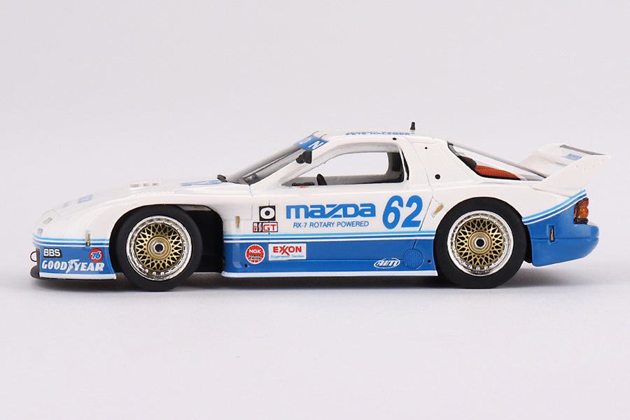 [ Back-order ] TSM TSM430656 1:43 Mazda RX-7 GTO IMSA Road America 1991 2nd place #62 Mazda Motorsport model car