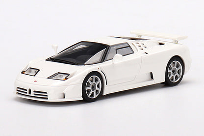 [ Back-order ] TSM TSM430673 1:43 Bugatti EB110 Super Sport Bianco Monaco White model car