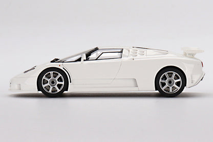 [ Back-order ] TSM TSM430673 1:43 Bugatti EB110 Super Sport Bianco Monaco White model car