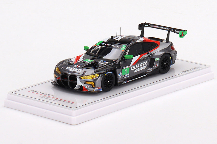 [ Back-order ] TSM TSM430676 1:43 BMW M4 GT3 IMSA Long Beach 2022 GTD winner #1 Paul Miller Racing model car