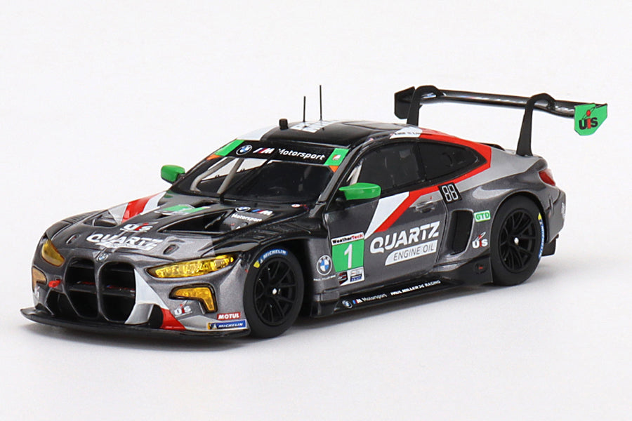 [ Back-order ] TSM TSM430676 1:43 BMW M4 GT3 IMSA Long Beach 2022 GTD winner #1 Paul Miller Racing model car