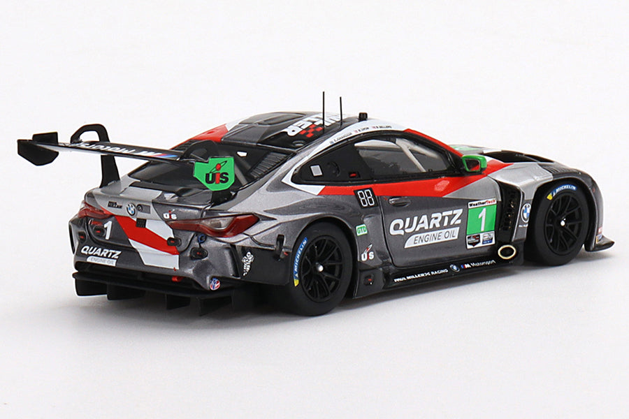 [ Back-order ] TSM TSM430676 1:43 BMW M4 GT3 IMSA Long Beach 2022 GTD winner #1 Paul Miller Racing model car