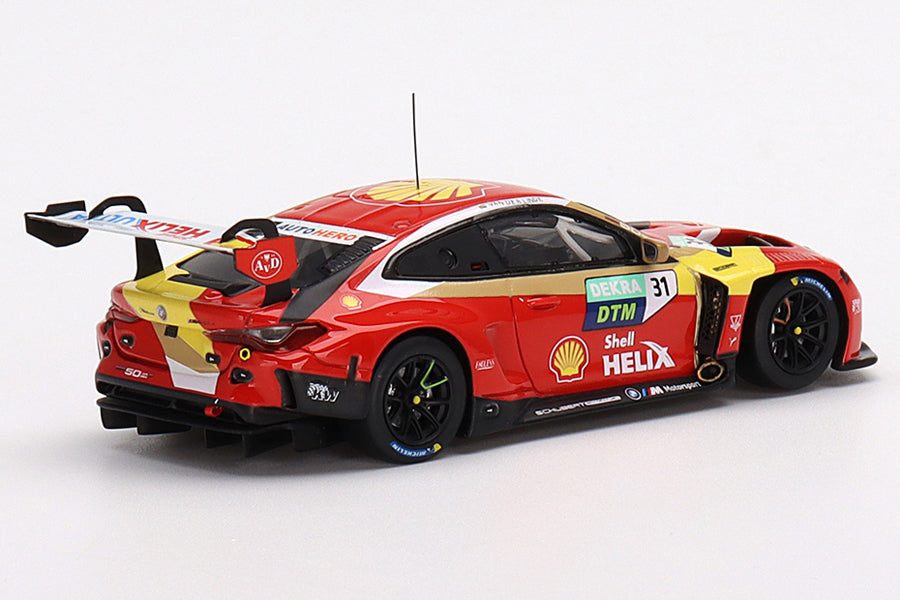 [ Back-order ] TSM TSM430677 1:43 BMW M4 GT3 DTM Lausitzring 2022 winner #31 Schubert Motorsport model car