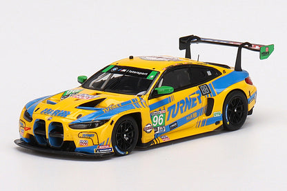[ Back-order ] TSM TSM430678 1:43 BMW M4 GT3 IMSA Mid-Ohio 2022 GTD winner #96 Turner Motorsport model car