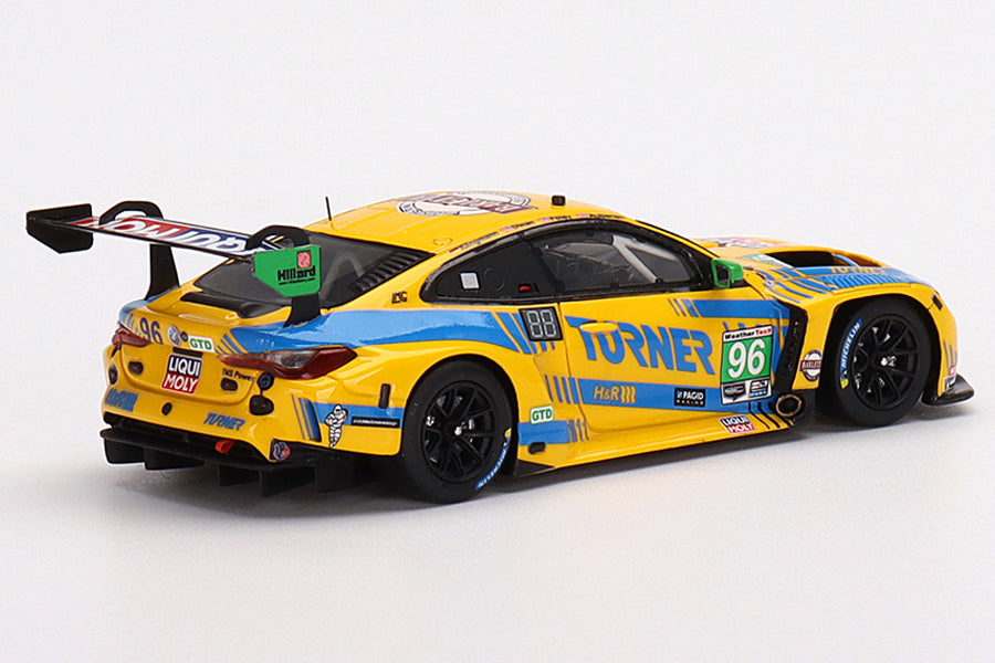 [ Back-order ] TSM TSM430678 1:43 BMW M4 GT3 IMSA Mid-Ohio 2022 GTD winner #96 Turner Motorsport model car