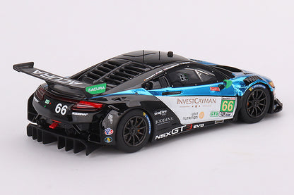 [ Back-order ] TSM TSM430681 1:43 Acura NSX GT3 EVO22 IMSA Daytona 24 Hours 2022 #66 Gradient Racing model car