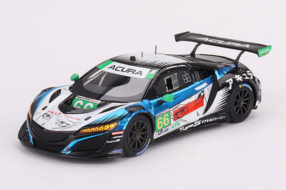 [ Back-order ] TSM TSM430682 1:43 Acura NSX GT3 EVO22 IMSA Long Beach GP 2022 #66 Gradient Racing model car