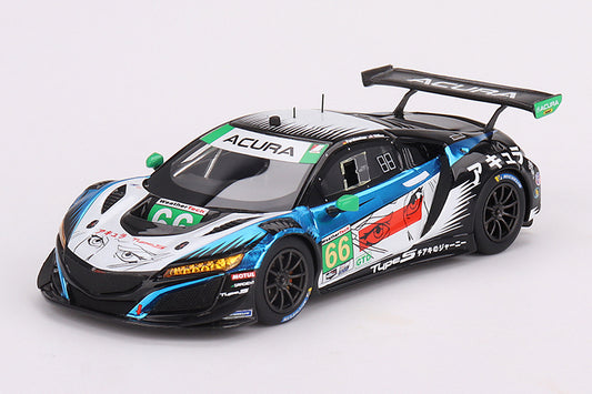 [ Back-order ] TSM TSM430682 1:43 Acura NSX GT3 EVO22 IMSA Long Beach GP 2022 #66 Gradient Racing model car