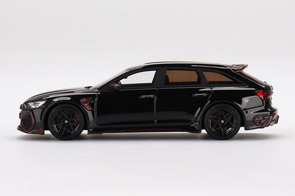[ Back-order ] TSM TSM430696 1:43 ABT Audi RS 6 Johann Abt Signature Edition Black model car
