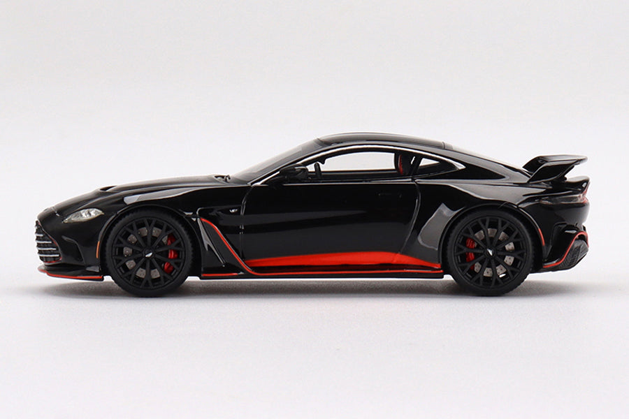 [ Back-order ] TSM TSM430698 1:43 Aston Martin V12 Vantage Jet Black model car