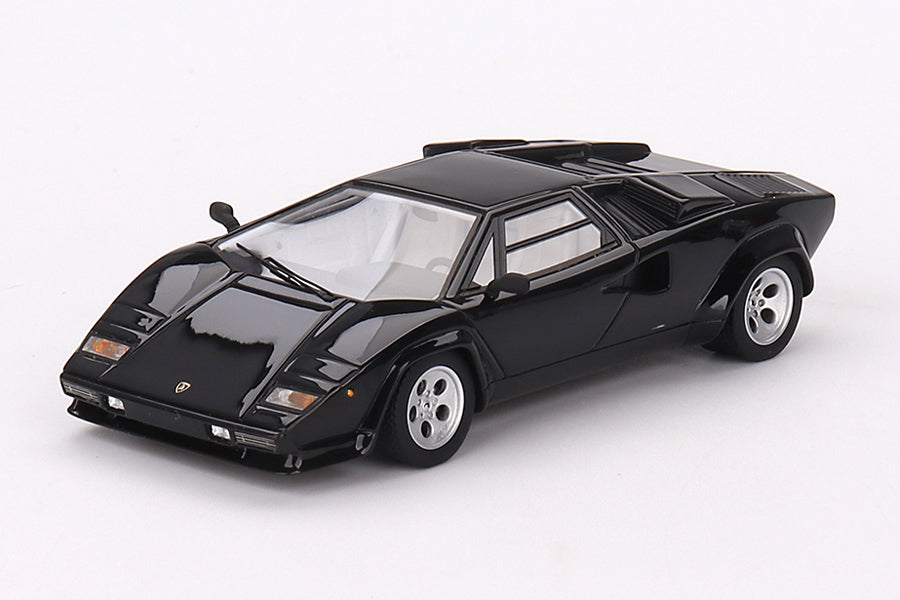 [ Back-order ] TSM TSM430703 1:43 Lamborghini Countach 5000S Black model car